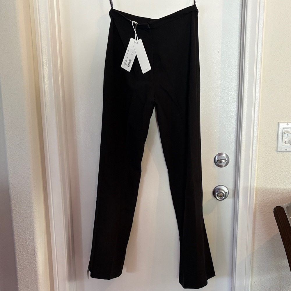 Black Flared Pants
